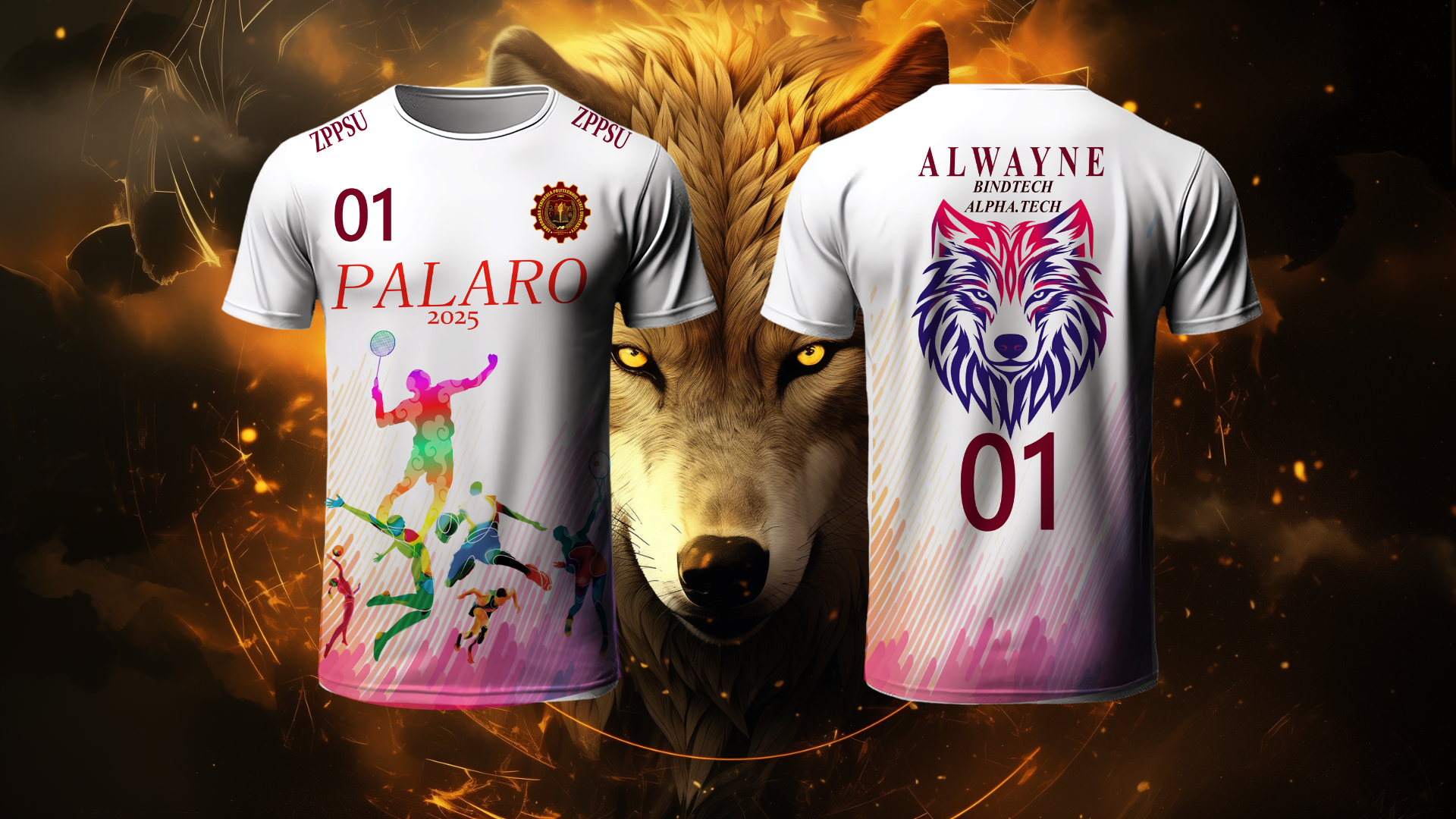 Front view mockup